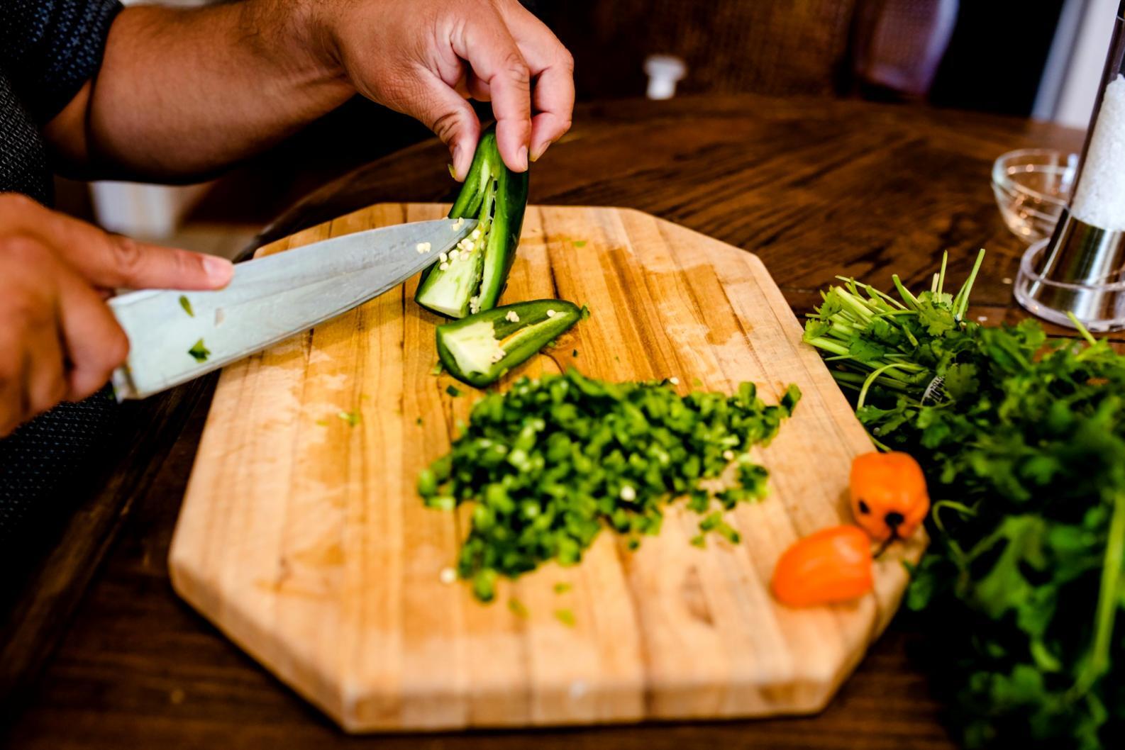 Creative street food preparation techniques